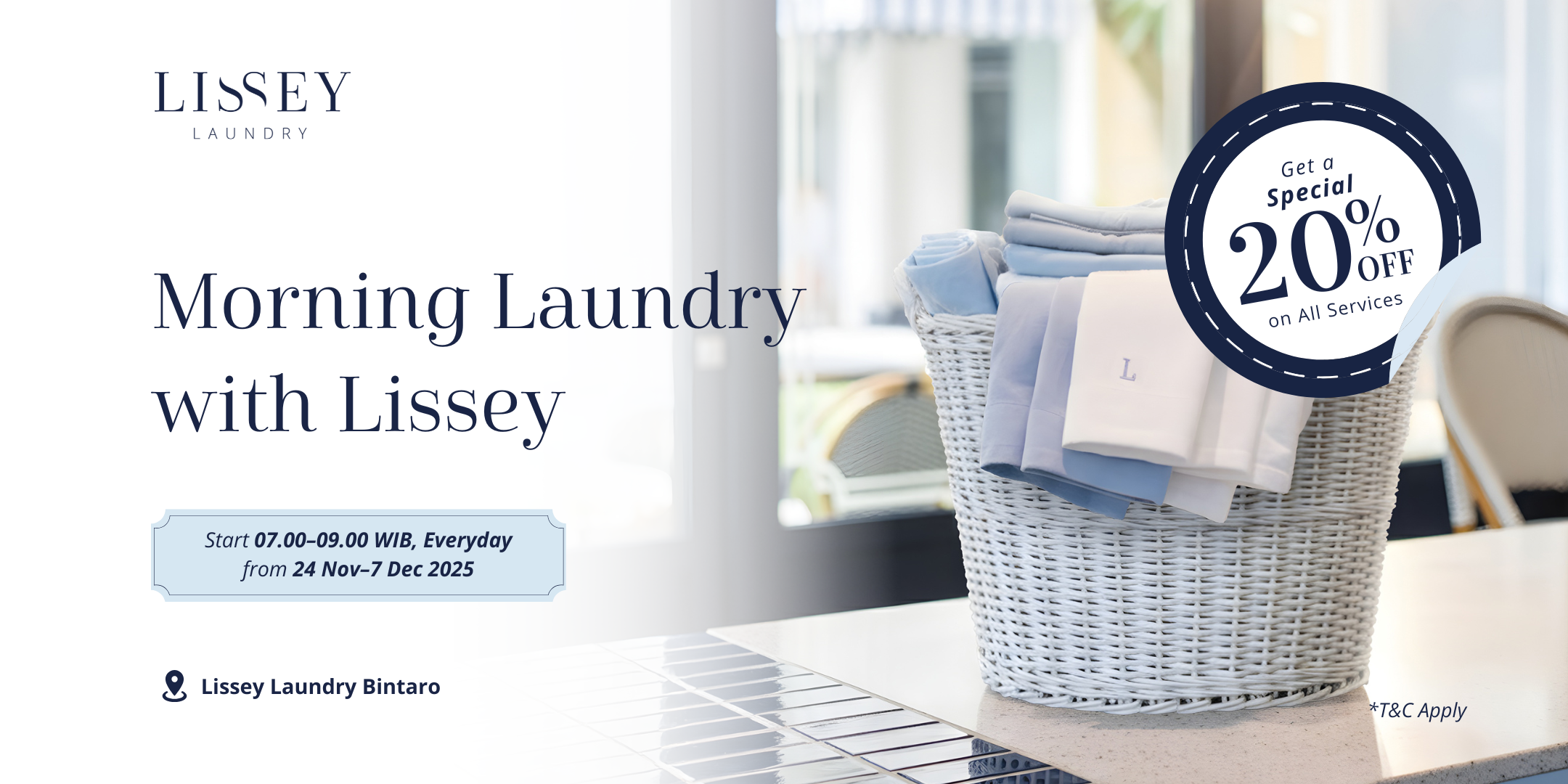 Web promo - Morning Laundry Bintaro