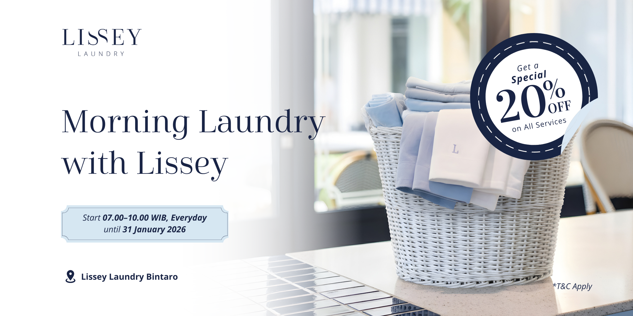 Web promo - Morning Laundry January